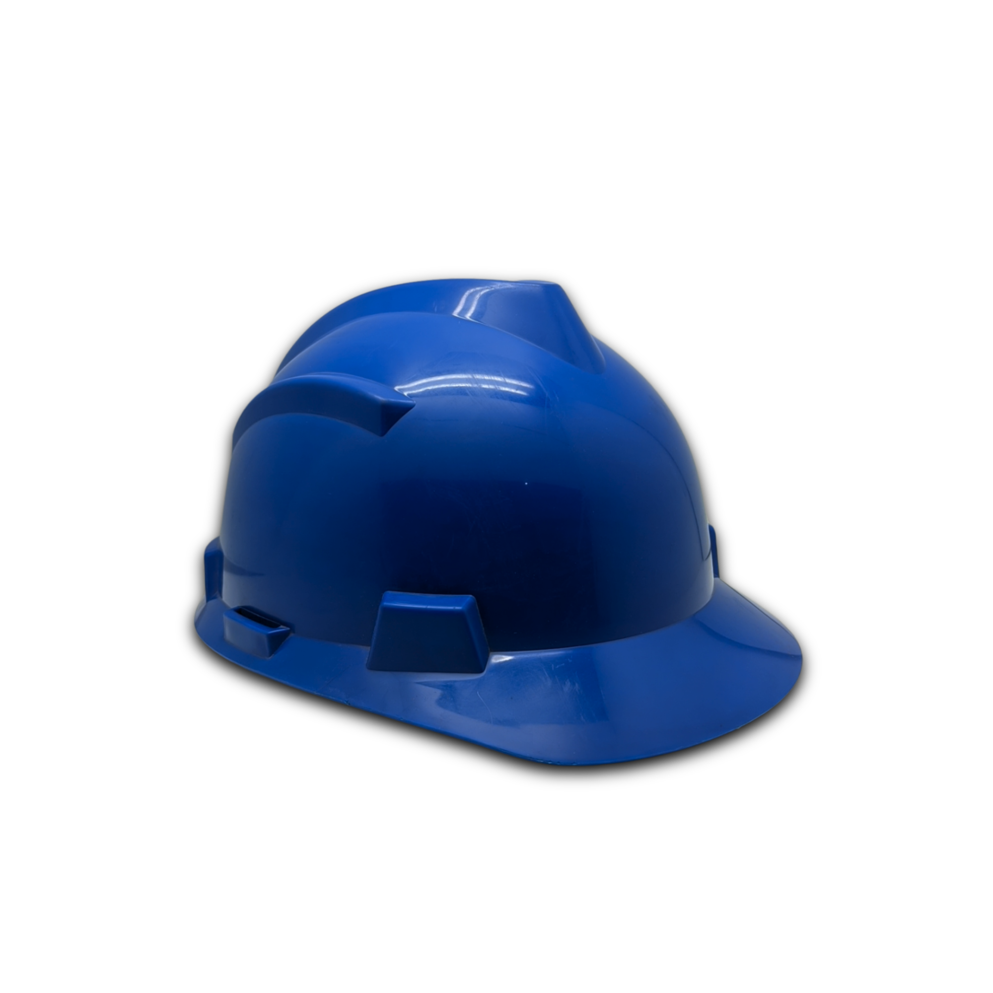 Helm Biru Miring Safety Helmet